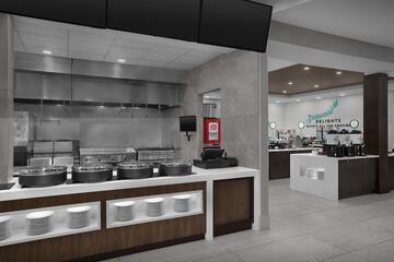 Breakfast area