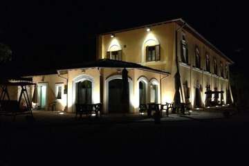 Front of property - evening/night