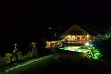 Front of property - evening/night
