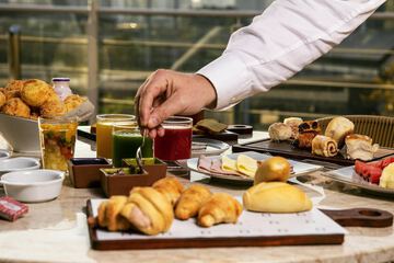 Breakfast area