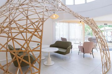 Lobby sitting area