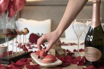 Couples dining