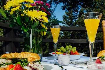 Breakfast area