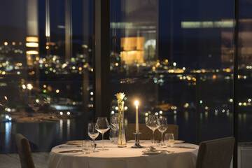 Couples dining