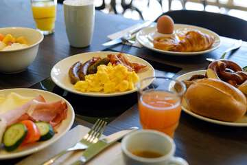 Breakfast area