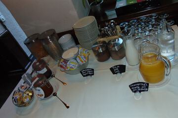 Breakfast buffet