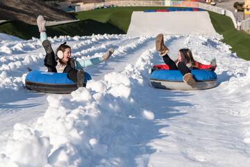 Snow tubing