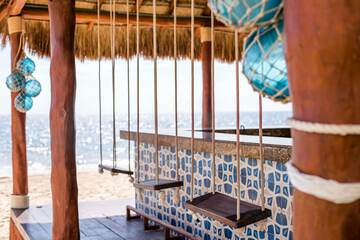 Poolside bar