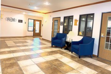 Lobby sitting area