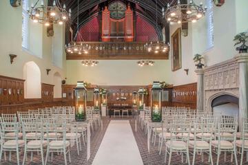 Indoor wedding