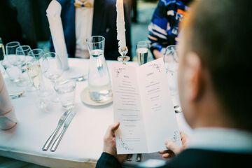 Indoor wedding