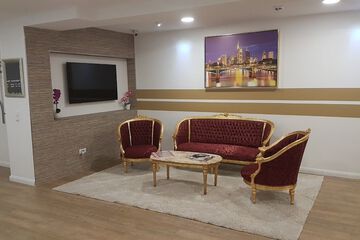 Lobby sitting area
