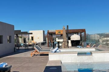 Rooftop pool