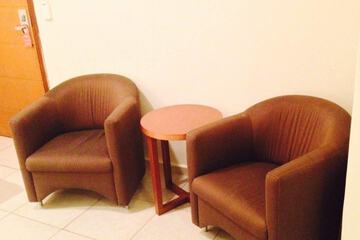 Lobby sitting area