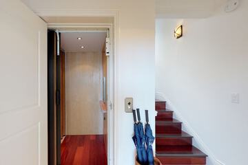 Interior entrance