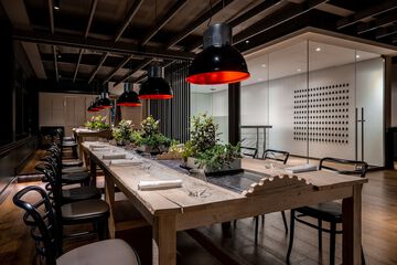 Breakfast area