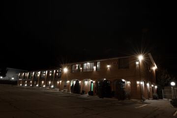 Front of property - evening/night