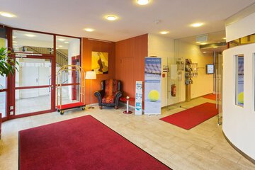 Lobby sitting area