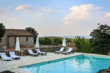 Rooftop pool