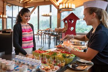 Breakfast buffet
