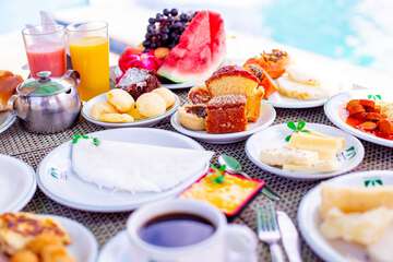Breakfast buffet