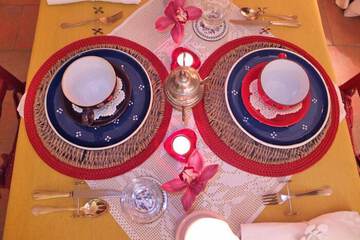 Breakfast area