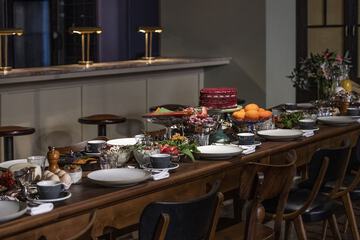 Breakfast buffet