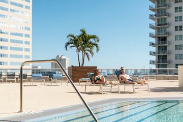 Rooftop pool