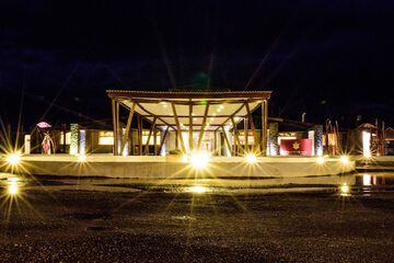 Front of property - evening/night