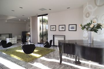 Lobby sitting area
