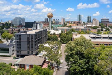 City view from property