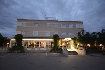 Front of property - evening/night