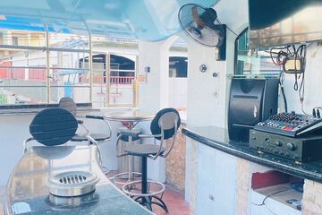 Poolside bar