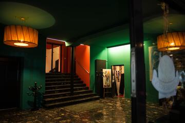 Interior entrance