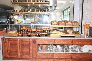 Breakfast area
