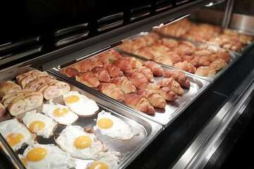 Breakfast buffet