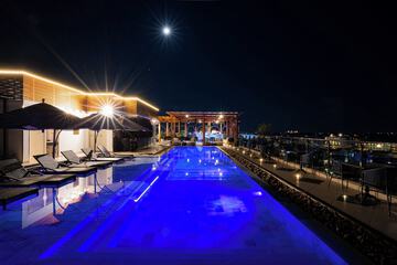 Rooftop pool
