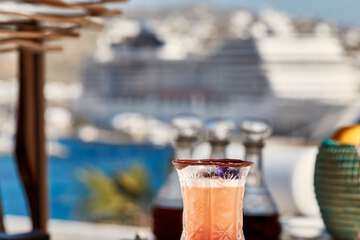 Poolside bar