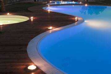 Rooftop pool