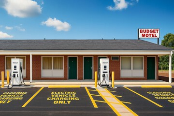 Electric vehicle charging station