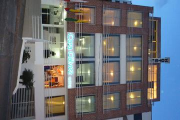 Front of property - evening/night