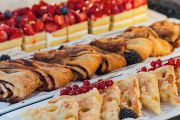 Breakfast buffet