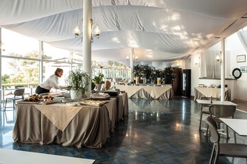Breakfast area