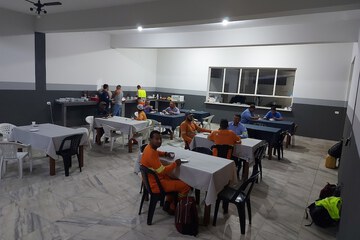 Breakfast area