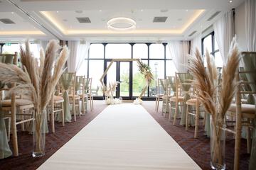 Indoor wedding