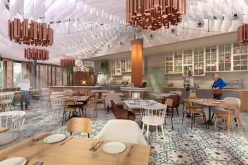 Breakfast area