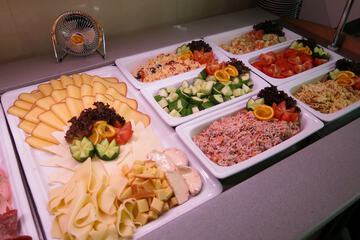 Breakfast buffet