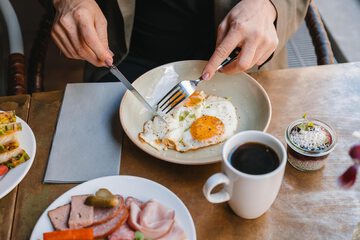 Breakfast area