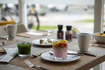 Breakfast buffet