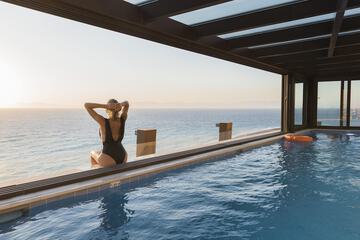 Rooftop pool